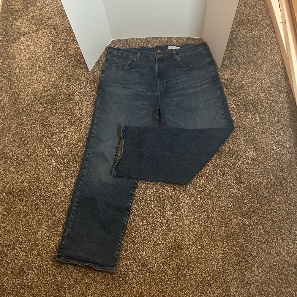 Daniel Cremieux Men's Dark Blue Straight Jeans
